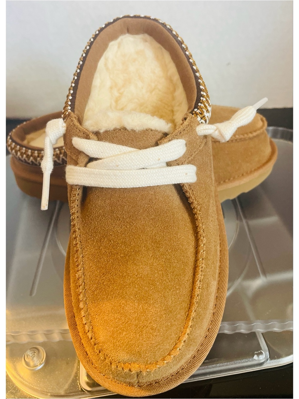 UGG Tasman Mule - Little Kid /Chestnut Size 2 NEW